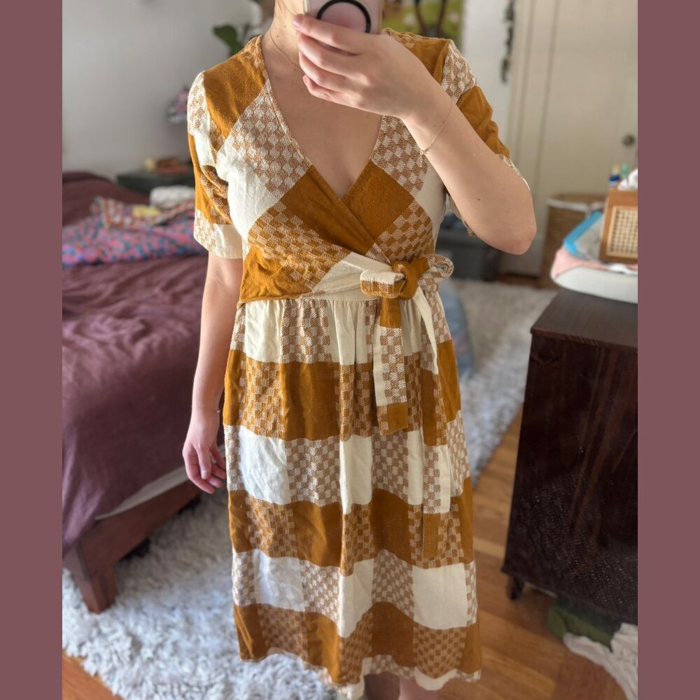 Ace & Jig Mila Dress in Clove (S)